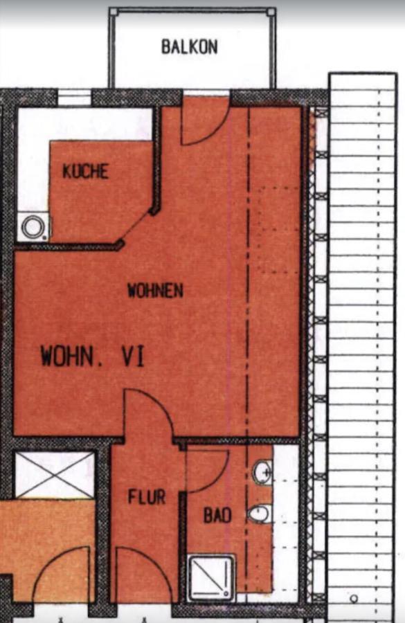 FEWO Rabennest  Gemütliche Wohnung nahe Rabensteinklinikum Chemnitz Exterior foto